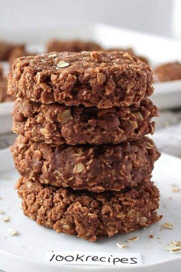 No Bake Preacher Cookies