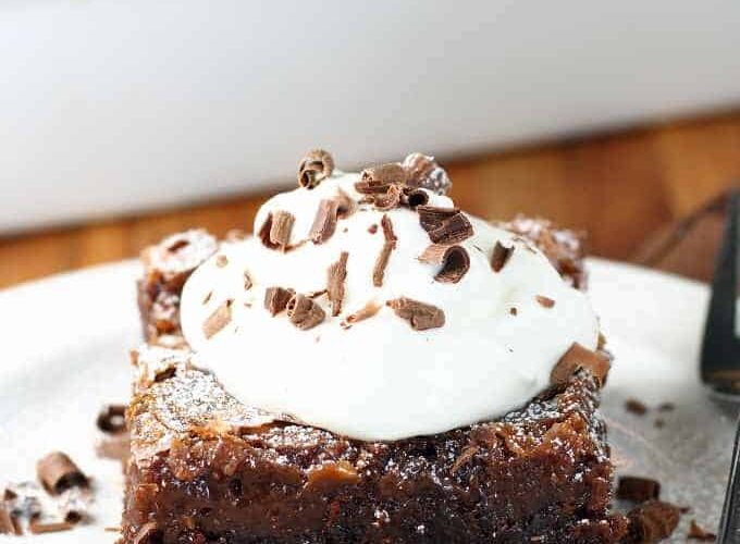 Nutella Gooey Butter Cake
