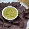 Roasted Tomatillo Salsa {Salsa Verde}