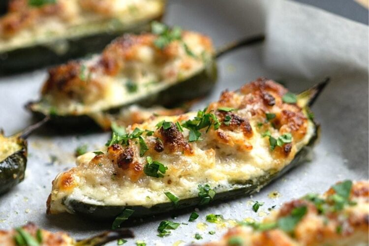Sausage Stuffed Jalapenos (jalapeno poppers with sausage)