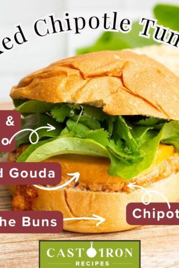 Smoked Chipotle Tuna Melt - Cast Iron Recipes