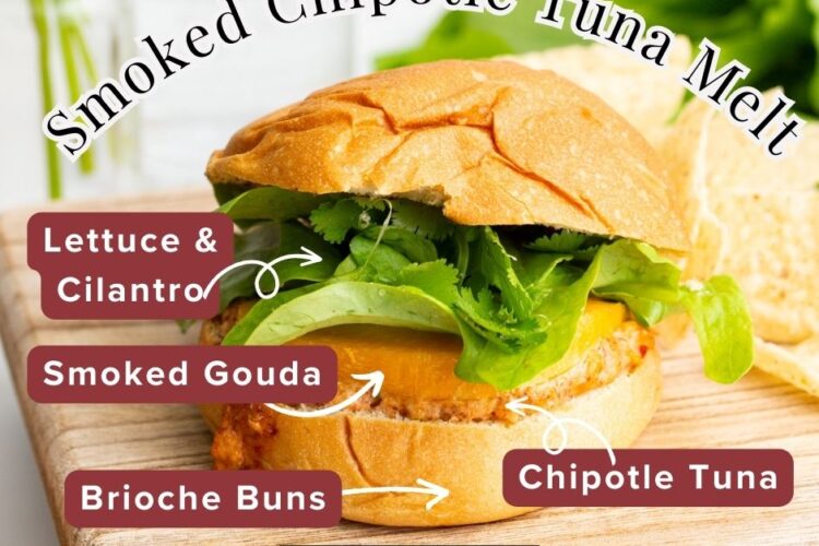 Smoked Chipotle Tuna Melt - Cast Iron Recipes