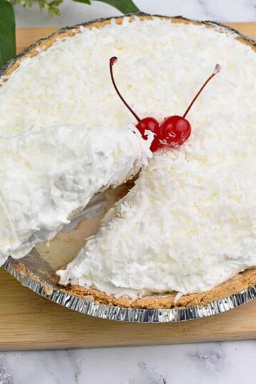 no bake pineapple dream pie