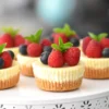 mini cheesecake