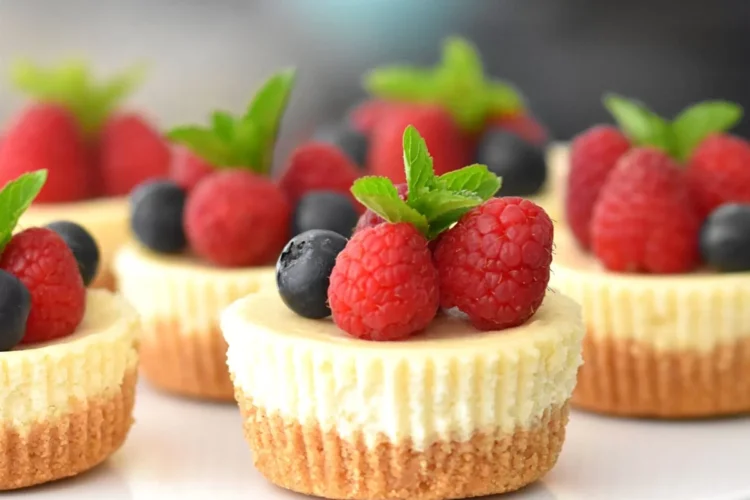 mini cheesecake