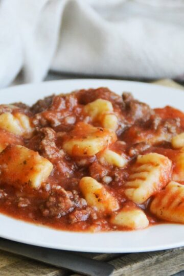 3-Ingredient Cassava Flour Gnocchi