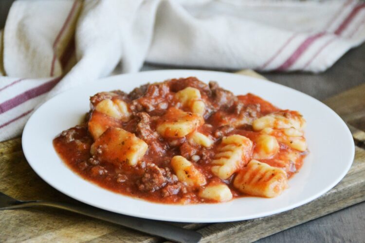 3-Ingredient Cassava Flour Gnocchi
