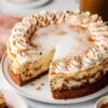 Cinnamon Swirl Cheesecake - Sally's Baking Addiction