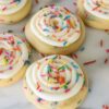 Crumbl Birthday Cake Cookies