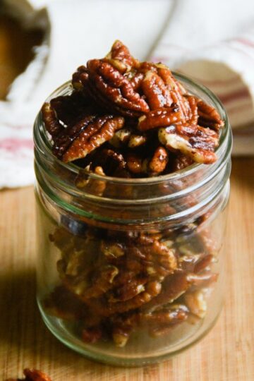 Easy Honey Candied Pecans (paleo, GAPS)