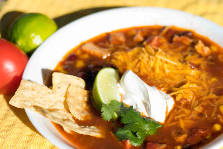 Easy Chicken Tortilla Soup - Aunt Bee's Recipes
