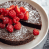3-Ingredient Flourless Chocolate Cake