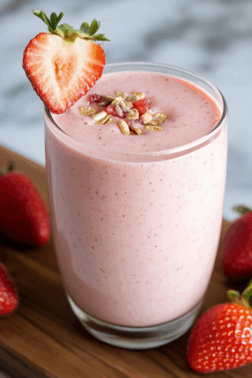 Strawberry Protein Smoothie