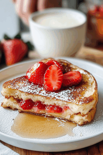 Strawberry Stuffed French Toast Recipe