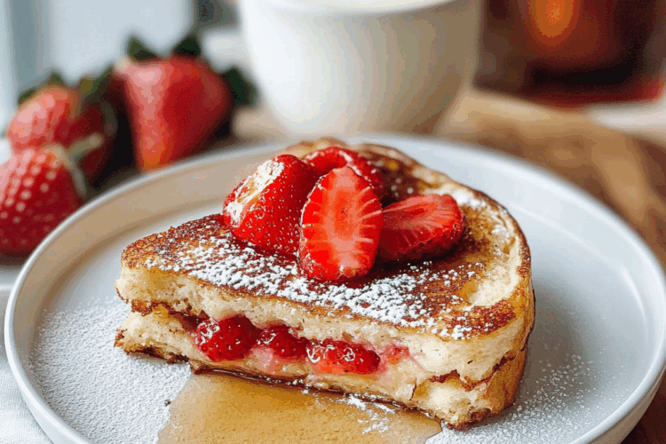 Strawberry Stuffed French Toast Recipe