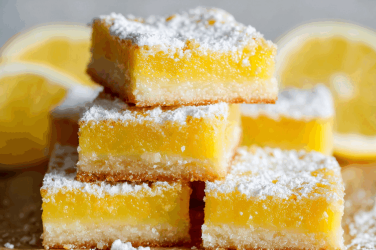 5-Ingredient Lemon Bars
