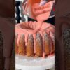 Fresh Strawberry Pound Cake at Grandbaby-Cakes.com #poundcake #strawberrycake