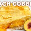 Peach Cobbler with a Twist – Batter and Crust in One Irresistible Recipe!