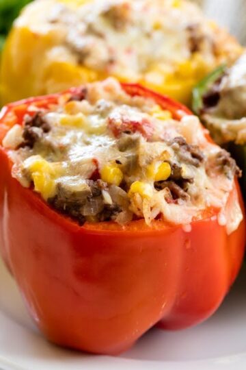 How to Make Easy Stuffed Bell Peppers | The Stay At Home Chef
