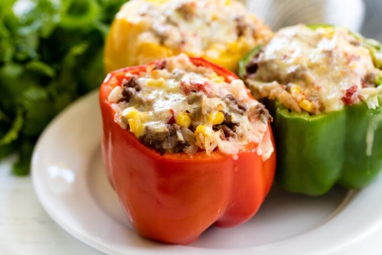 How to Make Easy Stuffed Bell Peppers | The Stay At Home Chef