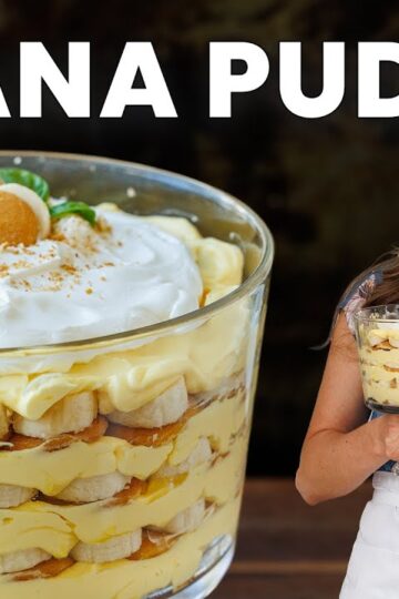 No-Bake Banana Pudding Recipe | Easy & Delicious Dessert!