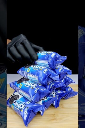 Oreo Chocolate Cup Cake ASMR #shorts