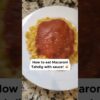 How to Eat Macaroni Tahdig with Sauce