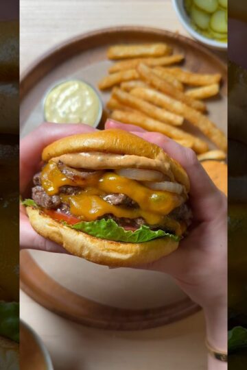 This is the only way I can enjoy my burgers