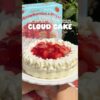 Trying Trader Joe’s NEW Strawberries & Cream Cloud Cake ✨🍓☁️ #traderjoes #strawberry #cake