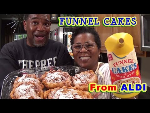 Funnel Cakes From ALDI! | Why Wait For The Fair!🎡🤡 | Just Add Water | These Are SOOOOO Good!!!