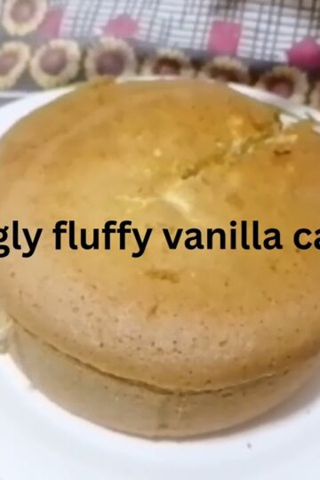 Make a Super Fluffy Vanilla Cake without oven Home#VanillaCake#JigglyCake#FluffyCake#2EggsCake#Easy