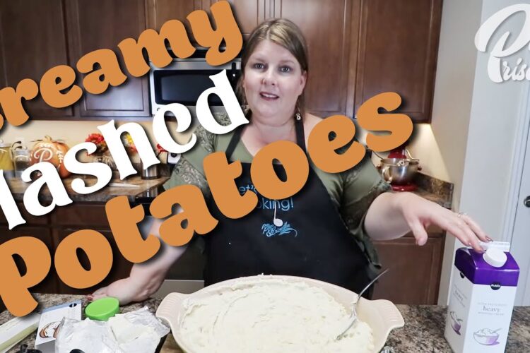 Creamy Mashed Potatoes Recipe ~ Thanksgiving Side Dishes