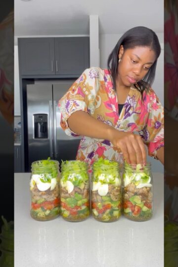High Protein Meal Prep Lunch