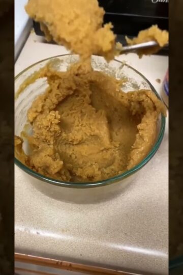 3 Ingredient Peanut Butter Cookies Recipe #cooking #baking