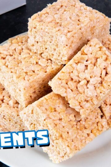 Classic Rice Krispies Treats Recipe with Marshmallows #Ad