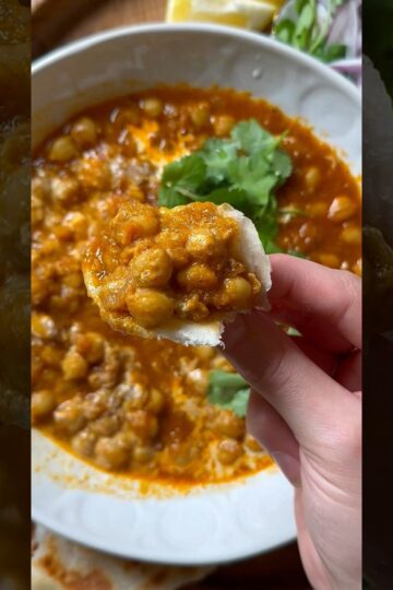 This chickpea curry is underrated