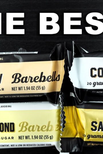Best Protein Bar of ALL TIME? | Barebells Protein Bar Review | 4 Flavors