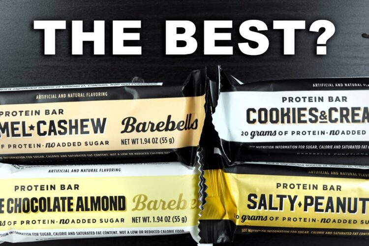 Best Protein Bar of ALL TIME? | Barebells Protein Bar Review | 4 Flavors