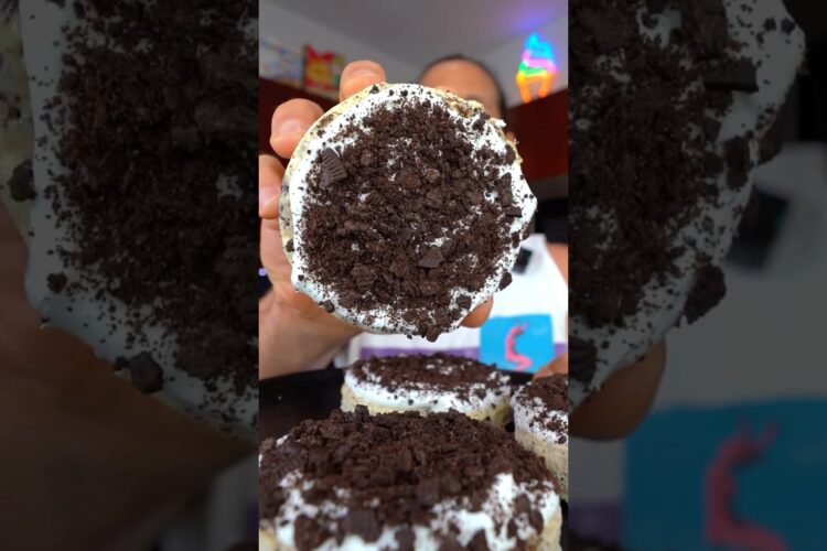 OREO Cheesecake Crumbl Cookies! Only 198 Calories (With 26g Protein 🤯)