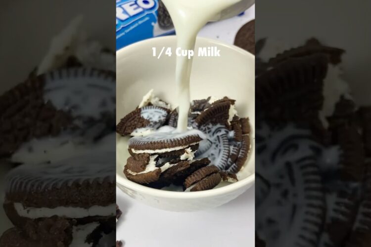 Oreo Brownie #shorts #brownie #oreocake #easyrecipe #chocolate #recipe #asmr