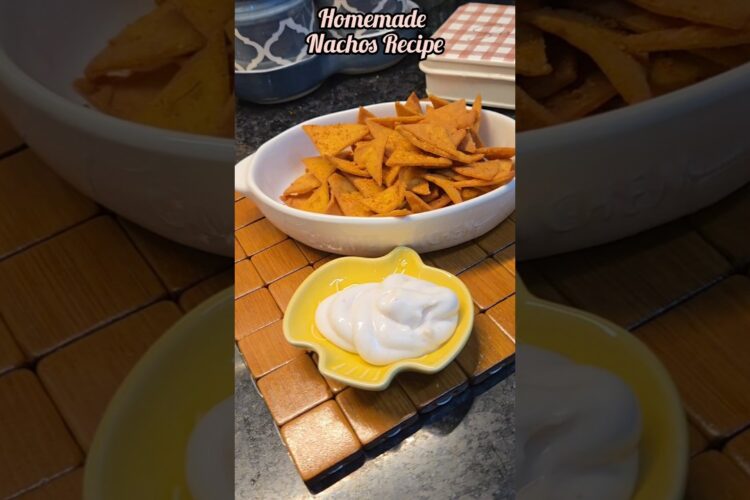Homemade Nachos Recipe: Make Indian Style Nachos Like a Pro#recipe#shorts#food#healthy#nachoschips