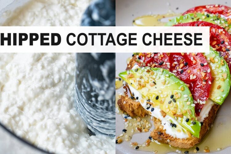 6 HIGH PROTEIN SNACKS You Can Make With Whipped Cottage Cheese!