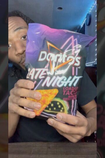 Doritos Late Night Loaded Taco Chips🌮 #food #foodreview #foodie #doritos #chips #snack