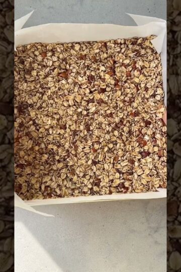 The easiest way to make granola bars | FeelGoodFoodie