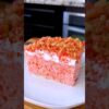Strawberry Crunch Tres Leches Cake Recipe #shorts