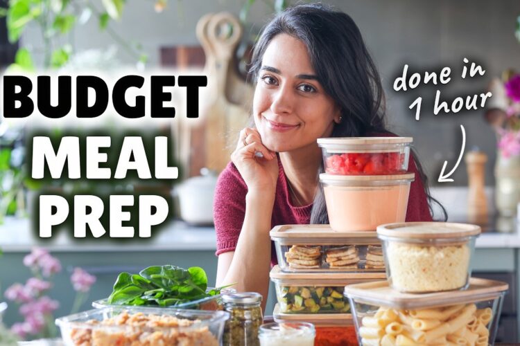 MEAL PREP | 10 healthy meals in 1 HOUR (+ PDF guide)