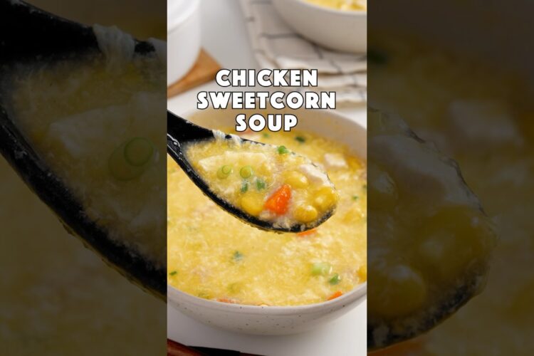 Let’s make restaurant style chicken corn soup at home