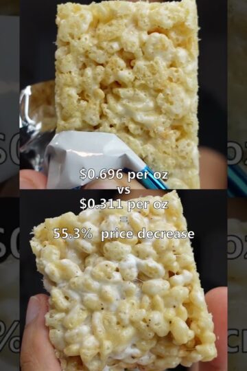 Homemade Rice Krispies VS Grocery Store