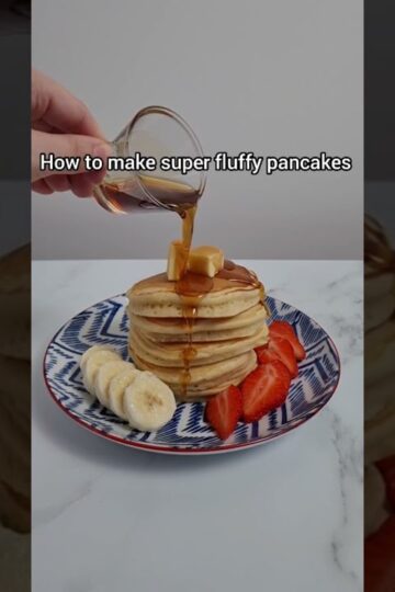 How To Make The Fluffiest Pancakes Ever Recipe (American-Style)