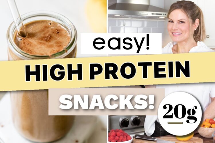 HIGH PROTEIN SNACKS That Take Minutes to Make